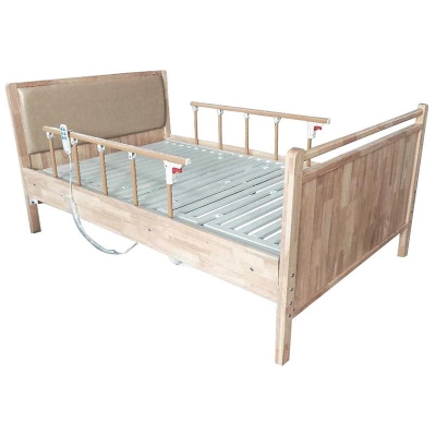 ZC-F08 Giường điều dưỡng bằng gỗ thông hai chức năng thủ công tại nhà