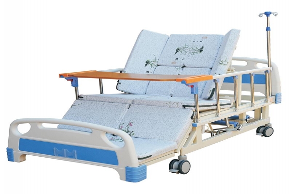 Giường bệnh viện bằng tay xoay đa chức năng cho ZC-QQ-2 gia đình