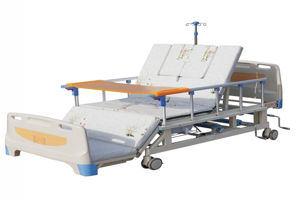 Giường bệnh viện bằng tay xoay đa chức năng cho ZC-FQ-1 gia đình